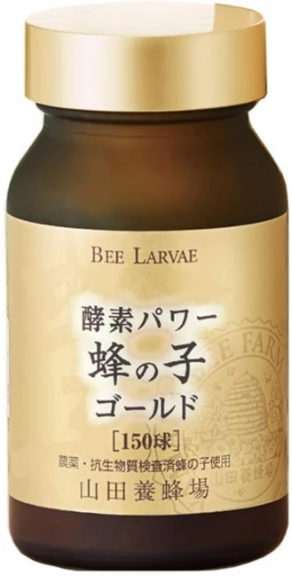 야마다 양봉장 발효 파워 꿀벌 유충 골드 150정 코엔자임, 1개 - 쿠팡