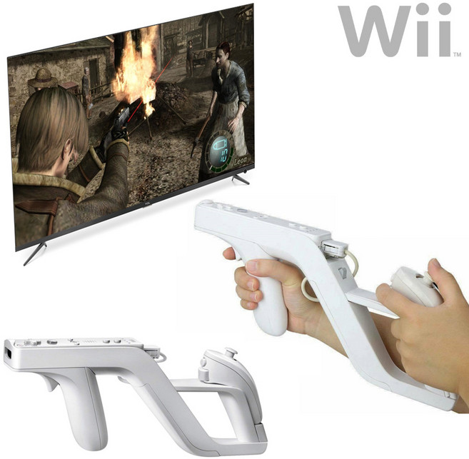 닌텐도 위 WII 재퍼건 슈팅 컨트롤러 건콘