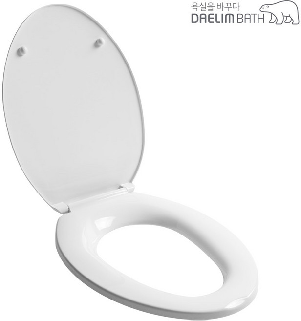 대림바스 양변기 O형 하드 변기커버 변기시트 대형 TSC-101, TSC-101(O형), 1개