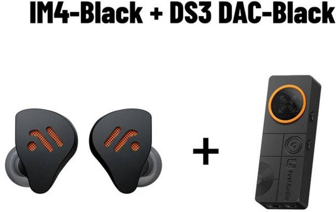 오디오셀렉터 변환 연결 광오디오 Fosi o DS3 DAC 앰프 휴대용 HIFI 헤드폰 XMOS XU316 DSD512 동글 dac 4.4mm 밸런스드/3.5mm 잭, IM4 DS3 Black