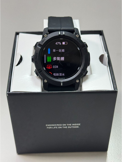 GARMIN DESCENT G2 GPS潛水電腦錶, 石墨黑