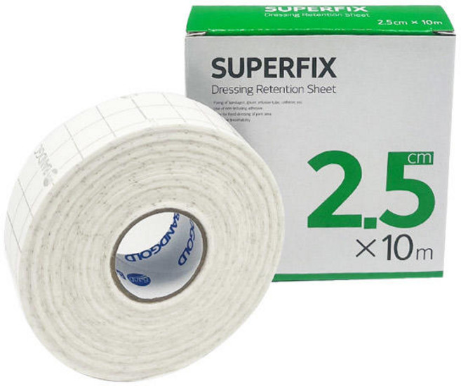 수퍼픽스 밴드골드 부직반창고 픽싱롤, 1개