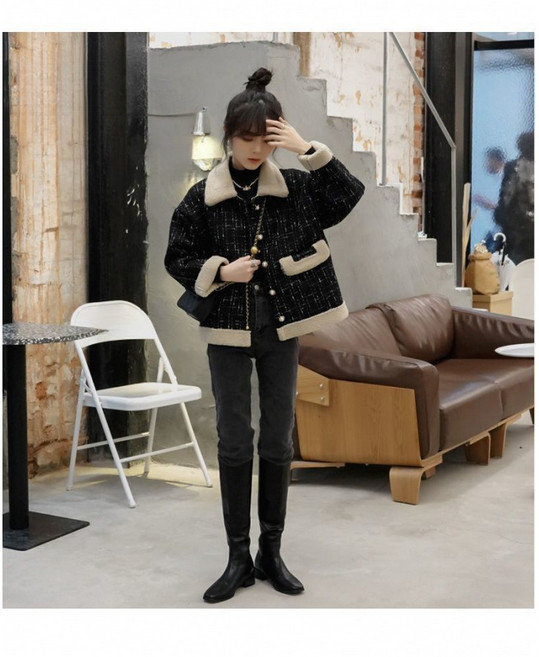 COSYEVNO 여성 코트 겨울 트렌디 컴포트 도톰 프리미엄 코트 BCXnswt-7