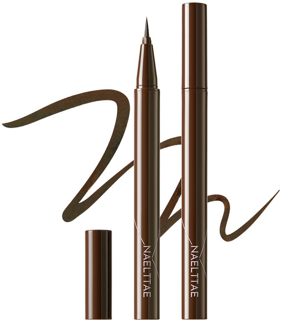 나어릴때 엣지홀릭 브러쉬 아이라이너-매혹적인4색, 03 브라운, 1개