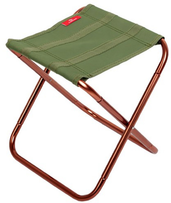 카디움 두랄루민 미니 캠핑의자 분리형 ES-710, 올리브, 1개