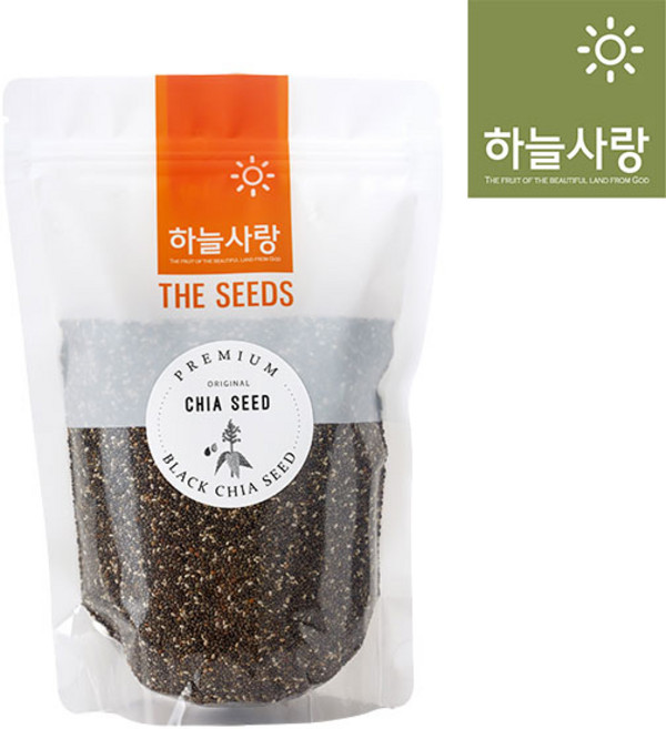 하늘사랑 블랙 치아씨드 400g, 1개
