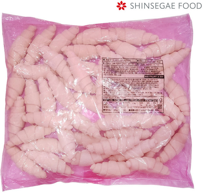 신세계푸드 냉동생지 버터 크로와상, 2.475kg, 1개