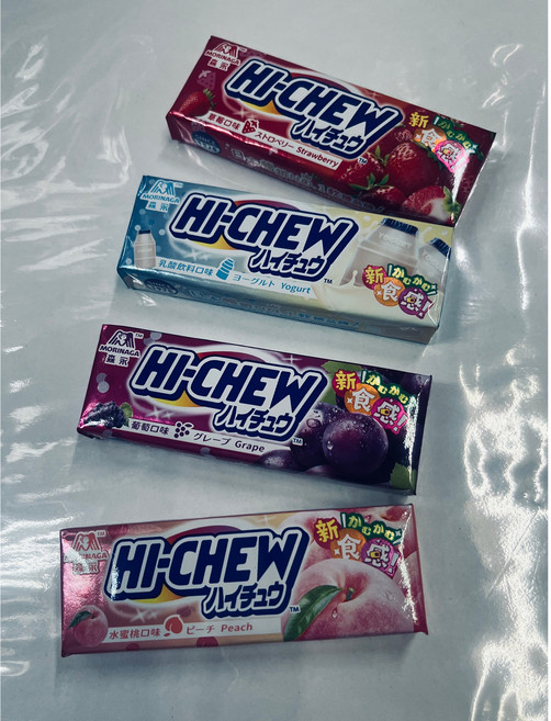 森永 嗨啾 軟糖, 1個, 水蜜桃 口味, 32g