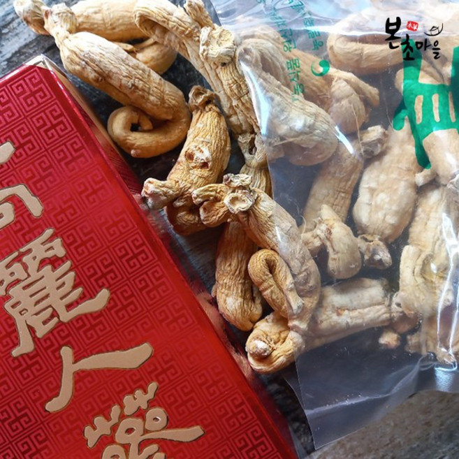 4년근 2등급 25편 300g 4년근고려인삼 검사필증확인 고려인삼 인삼 4년근인삼 4년근건삼 건삼 곡삼 품질검사 인삼제품, 1개