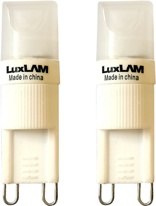 룩스램 G9 LED 핀할로겐 3.5W 220V 2P, 2개, 주광색