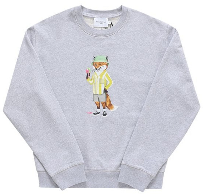 [백화점정품] 메종키츠네 티셔츠 [ MAISONKITSUNE] KM00331KM0001 H120 남성 맨투맨