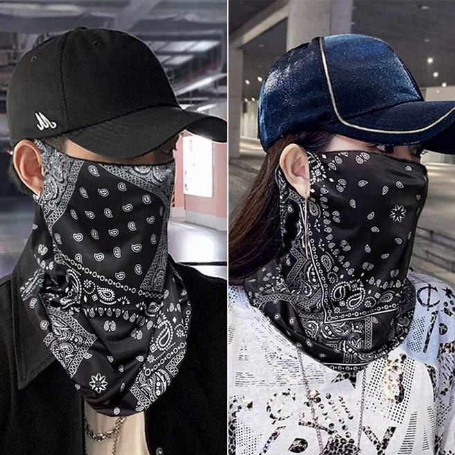 페이즐리 고리형 마스크 자외선차단 사계절 남녀공용 퍼마스크 스포츠마스크 운동마스크, 본상품선택, 본상품선택