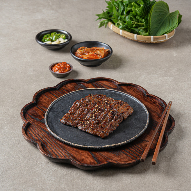 [백년가게] 형제송정떡갈비 전라도 광주 수제떡갈비 맛집 원조떡갈비 2인분 (원조떡갈비 400g) 33년전통, 1개, 400g