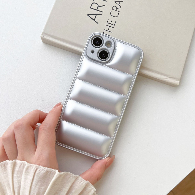 랑랑랜드 3종 아이폰 패딩 소프트 통통 쿠션 휴대폰 케이스