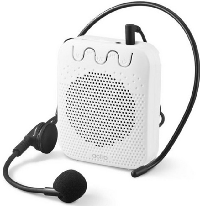 신학기 준비물 고급 강의용 수업용 휴대용 무선 마이크 앰프 학용품 어린이집 유치원 학교, MIC-16화이트, 상세페이지 참조, 1개