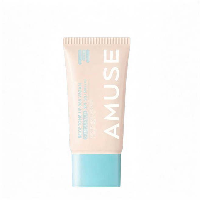 AMUSE 베이지 톤업 365 비건 선크림, 1개, 40ml