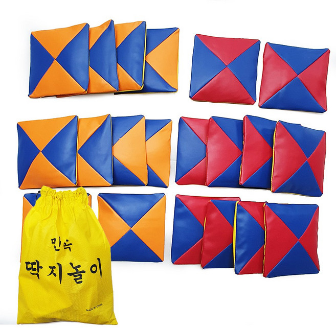 딱지치기 놀이 세트 전통 민속 게임 20개입, 2세트