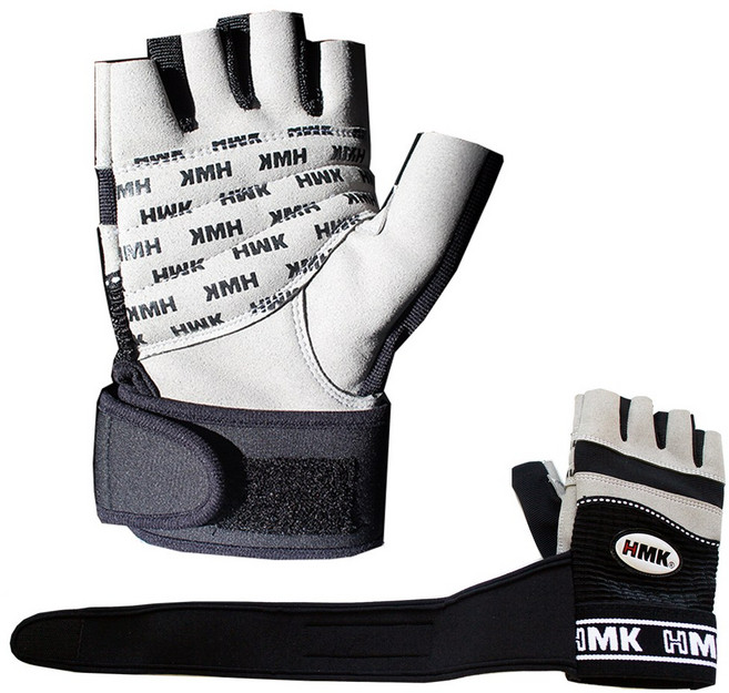 닥터머슬 20년전통 신형 손목보호스트랩추가 파워글러브 휘트니스 헬스장갑, 회색