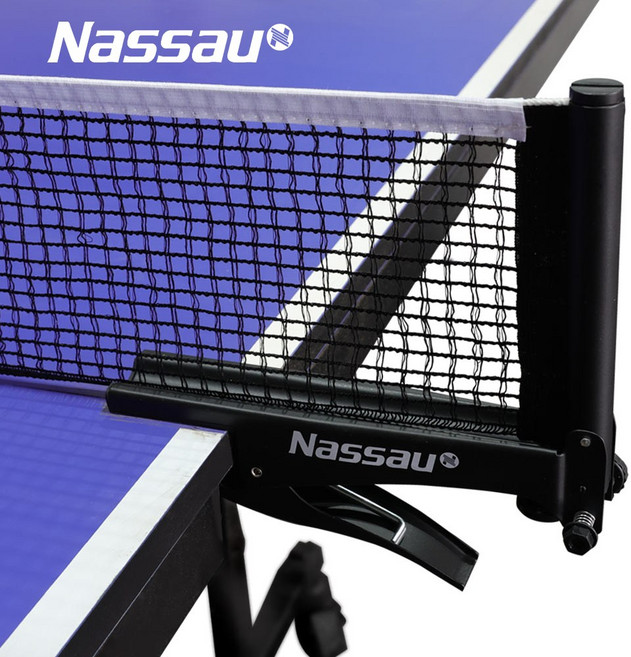 낫소 탁구 네트 지주 세트 (지주1개+넷1개) 탁구대끼워사용 (집게형 길이 170cm), 1개