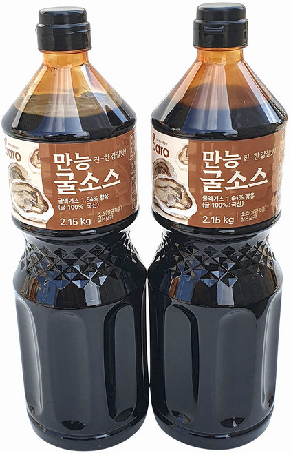 새마원 만능굴소스 남해굴 볶음밥 한식 중식 양식, 2개, 2.15kg