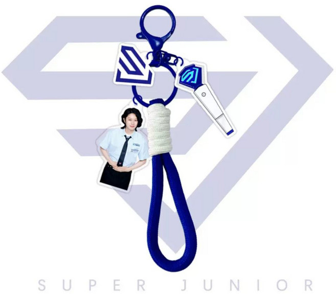 SUPER JUNIOR 亞克力鑰匙扣掛件, 1個, 2版