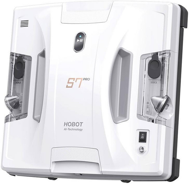HOBOT S7Pro 雙布震動拋光擦窗機器人 台灣品牌, 白色, 1個