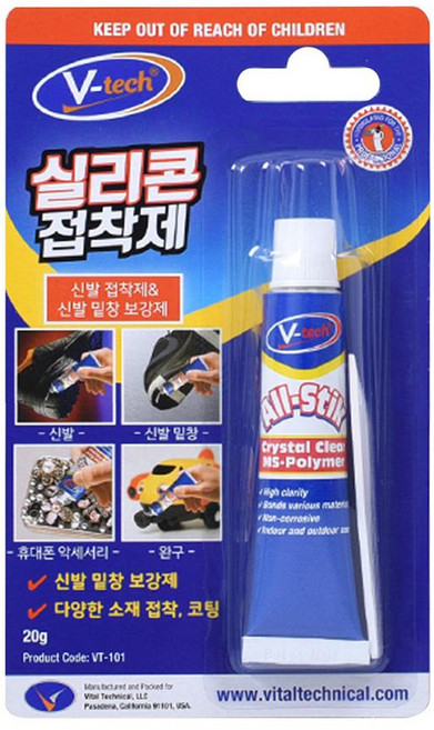 Vtech 실리콘 접착제, 1개