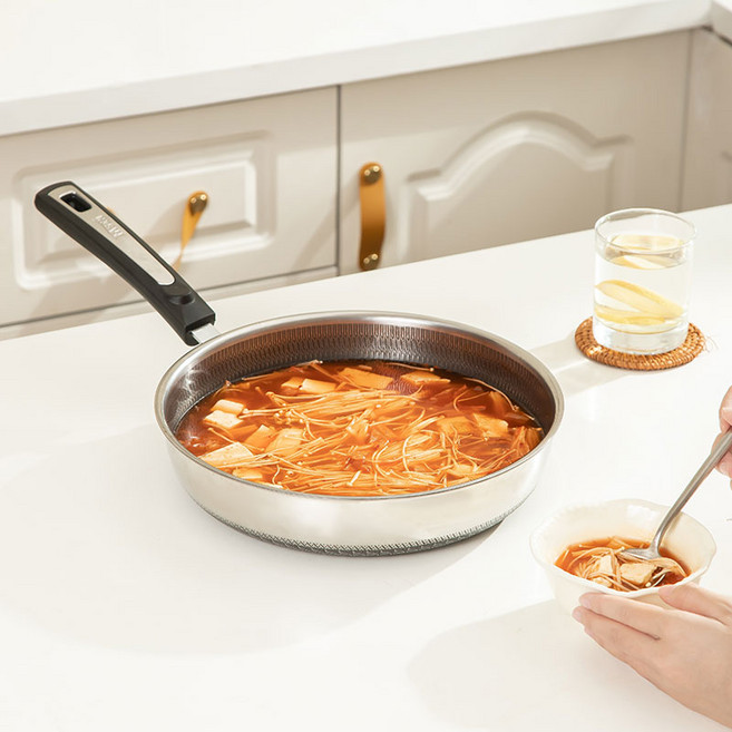 파센 티타늄 프라이팬 인덕션 후라이팬, 1개, 28cm