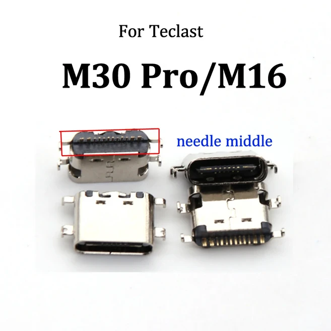 호환 Teclast P75 T40 P10 P20HD T30 T8 P80 M40 T80 M30 Pro M16용 USB 충전 도크 충전 소켓 포트 잭 커넥, 03 For M30Pro M16