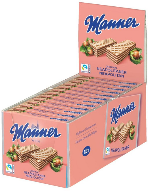오스트리아 마너 오리지널 웨하스 과자 75g x24개, 상품선택, 24개