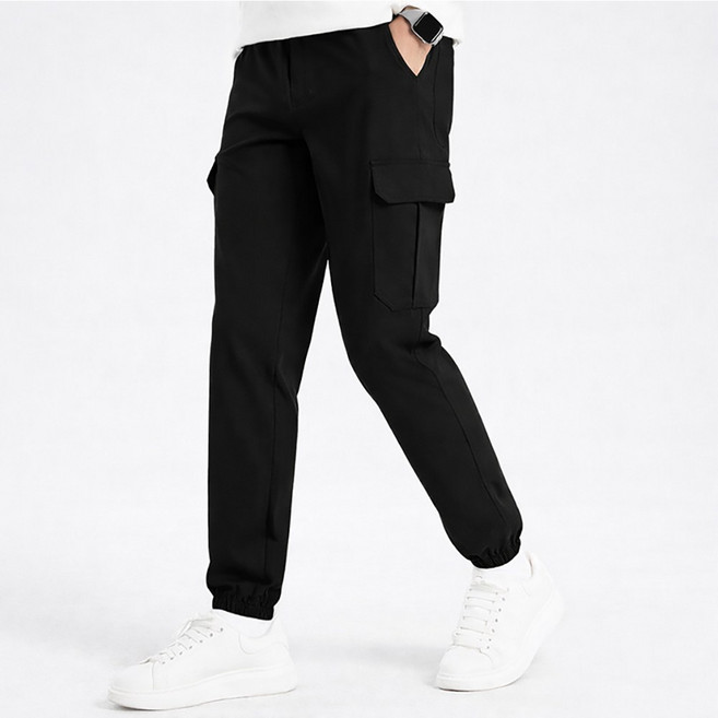 [댄디몰] 남자 조거팬츠 스판 카고바지 사계절용 캐주얼 바지