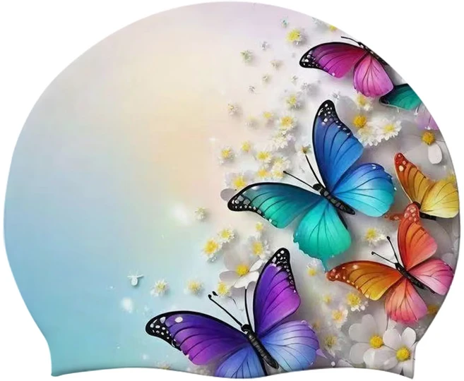 Speedo 스피도 남녀공용 성인용 수영 모자 실리콘 탄성체 하얀색124173, 화이트_160706