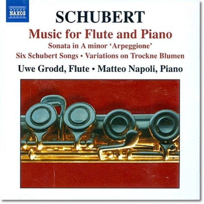 [CD] Uwe Grodd 슈베르트: 플루트를 위한 편곡들 - 아르페지오네 소나타와 가곡들 (Schubert: Music for Flute and Piano)
