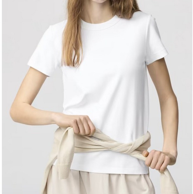 [일본정품]유니클로 U 크루넥 티 면소재 데일리셔츠 이너셔츠 474404