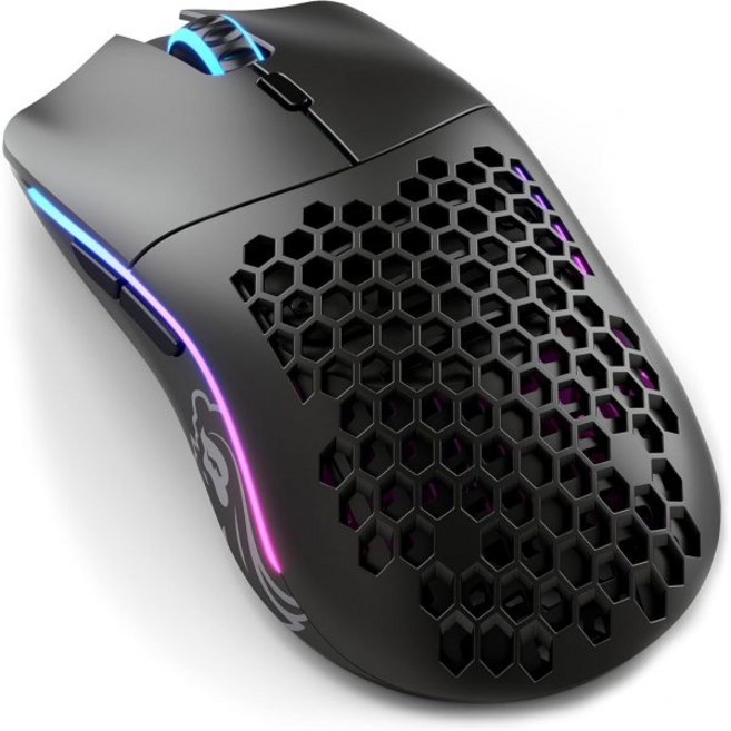 글로리어스 모델 O 무선 게이밍 마우스 - RGB 69g 초경량 무광 검정색, Black, Minus (Small)_Model O (Ambidex, Black