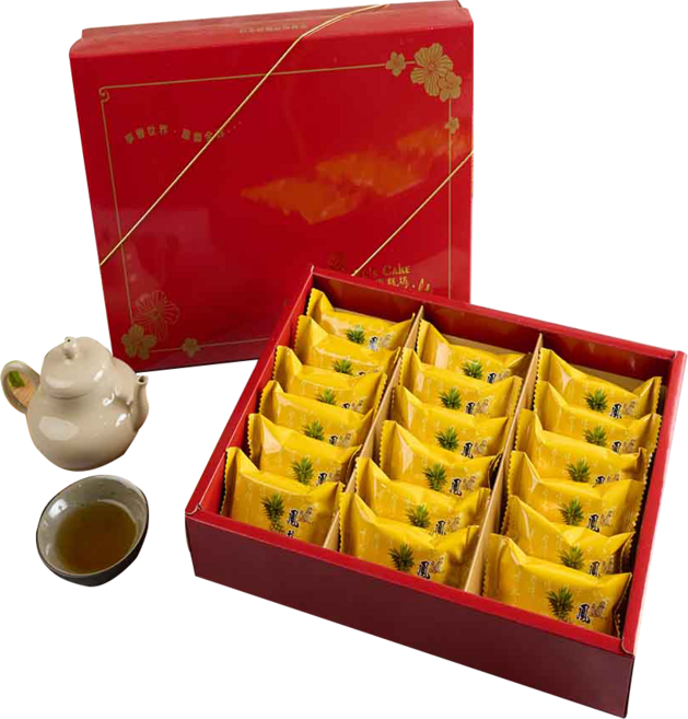 小潘蛋糕坊單顆精裝包鳳凰酥/鳳梨酥, 18個