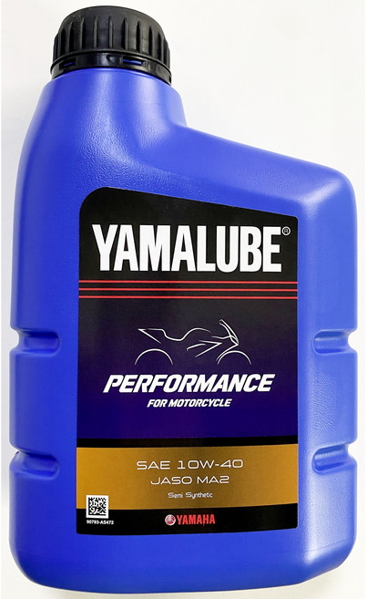 야마하 YAMAHA 야마루브 퍼포먼스50% 합성유 퍼포먼스 4T 10W-40 전용 엔진오일, 1개, 수량