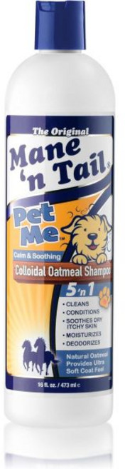 반려견을 위한 콜로이드 오트밀 알로에 베라 스피룰리나가 함유된 펫 미 샴푸, 1