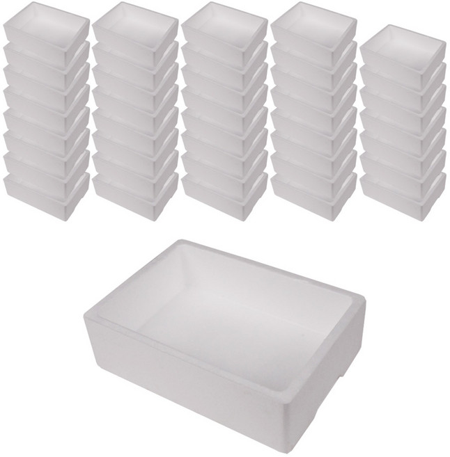 스티로폼박스 새우 대하1k 40개, 1세트