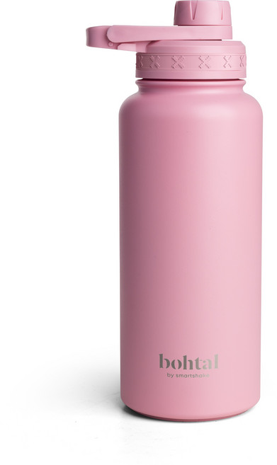 보탈 단열 스테인리스 스틸 물병, 분홍색, 2개, 960ml