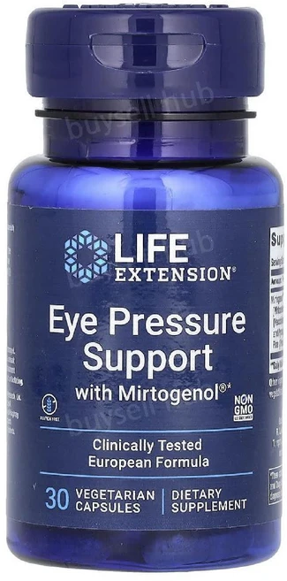 라이프익스텐션 안압 개선제 Mirtogenol 함유 베지 캡슐 30정, 120g, 1개, 2개 - 쿠팡