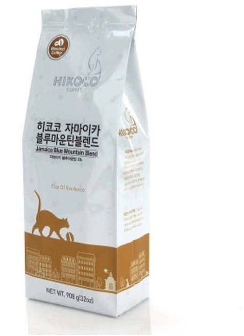 히코코 자메이카 블루마운틴 블렌드 원두커피 908g (홀빈), 티메이커(여과기)용, 1포
