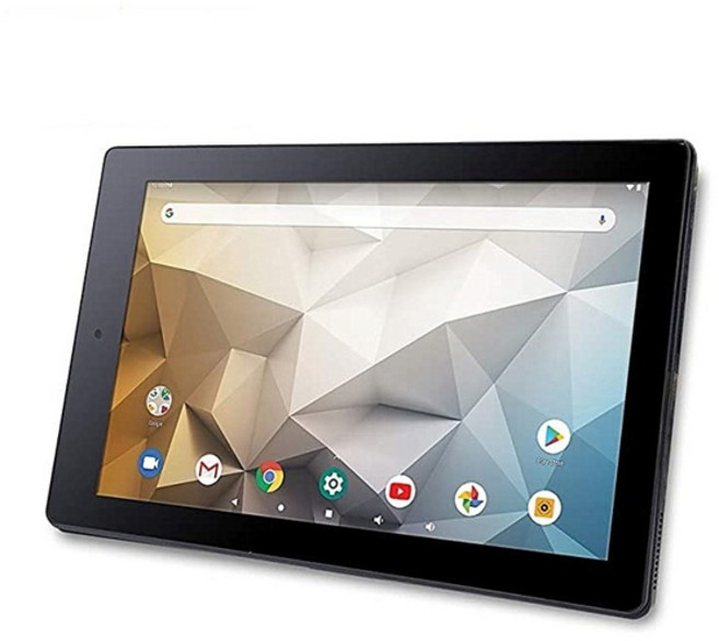 핫 안드로이드 10 태블릿 키보드 포함 10.1인치 2in1 2GB RAM32GB ROM RCT MT8167 듀얼 카메라 WIFI 쿼드 코어, 없음, [07] Black Tablet, 1개