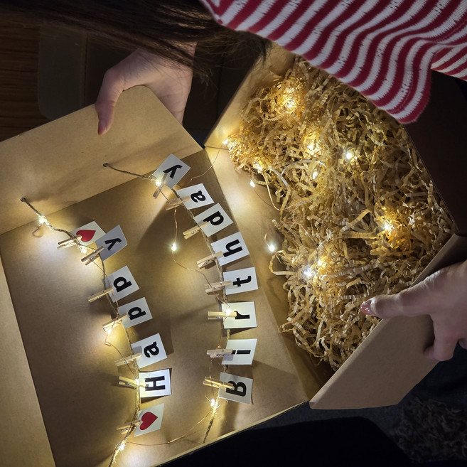 기념일 생일 이벤트 선물상자 가랜드박스, 10cm