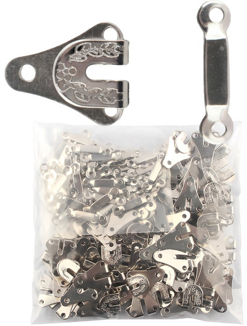 바지후크 마이깡 바지걸고리 훅 아이 100쌍 (암.수 세트), 1개, 일단마이깡 메탈 100쌍