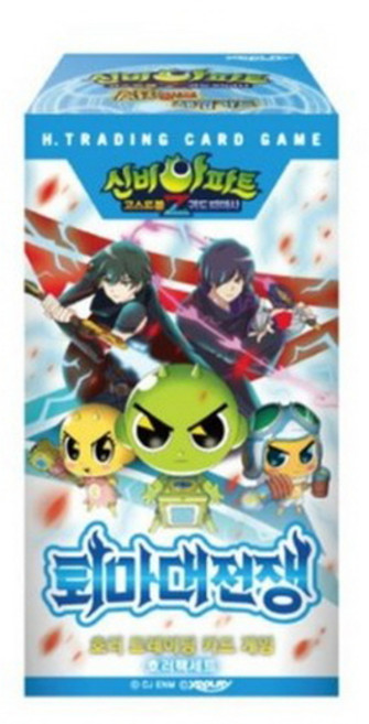 엑스오플레이 신비아파트 카드 퇴마대전쟁 호러팩, 랜덤 발송, 1세트