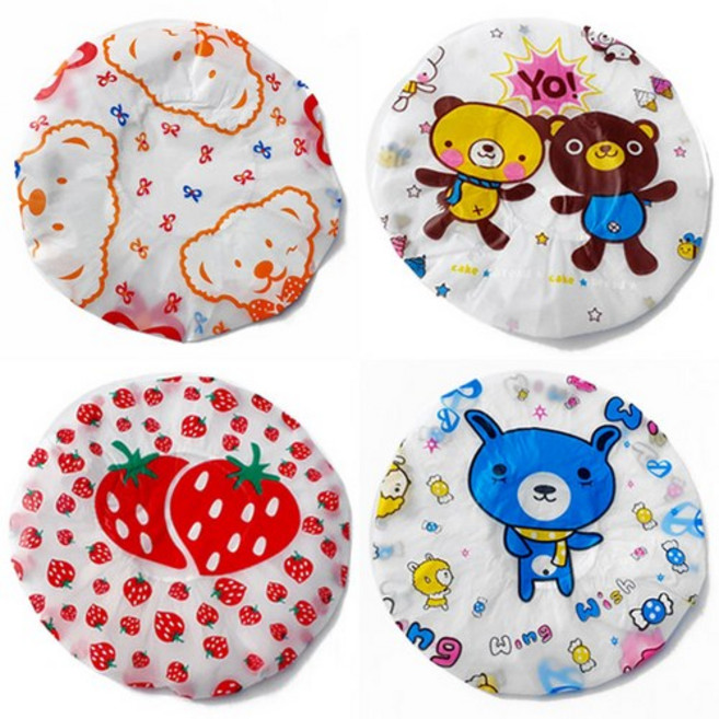 SJ리빙 캐릭터 방수헤어캡, 투즈, 20개