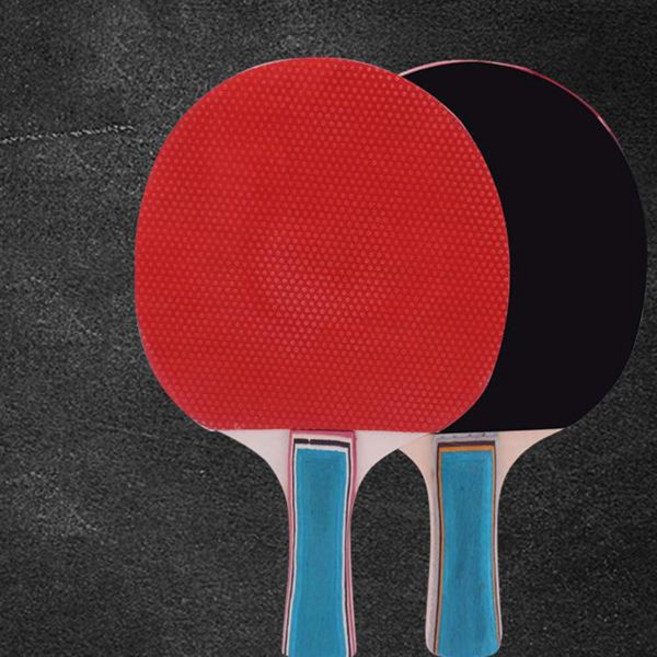 Loki 7 스타 탁구 라켓 세트 전문 고무 공격, [01] long handle, 1개