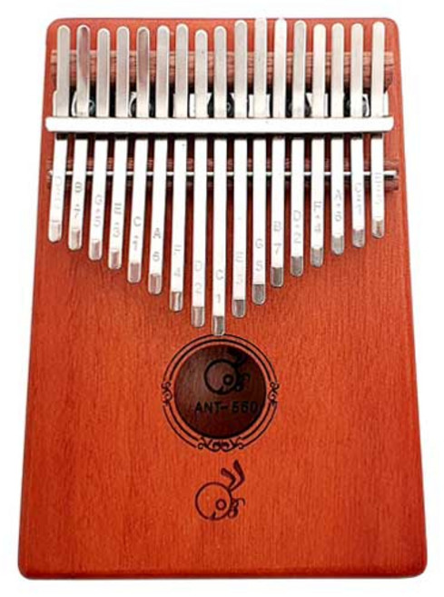 ant 칼림바 올솔리드 오쿠메 원목 17음계 C 엄지손가락피아노 쿠션가방증정, 1개