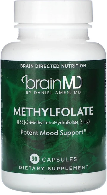 브레인MD 메틸폴레이트 5 000mcg 30캡슐 BRD-00329, 1개, 30정 - 쿠팡